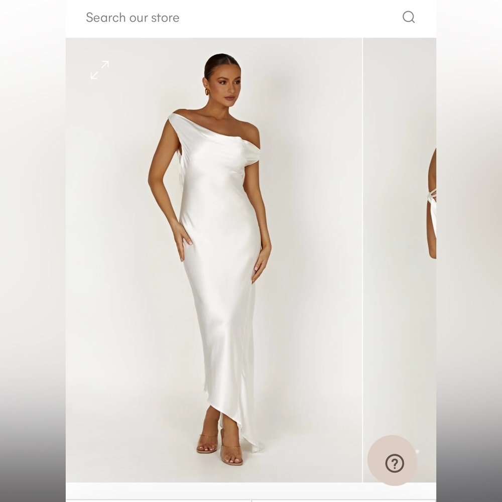 NWT Yvette Meshki Dress in White 🤍